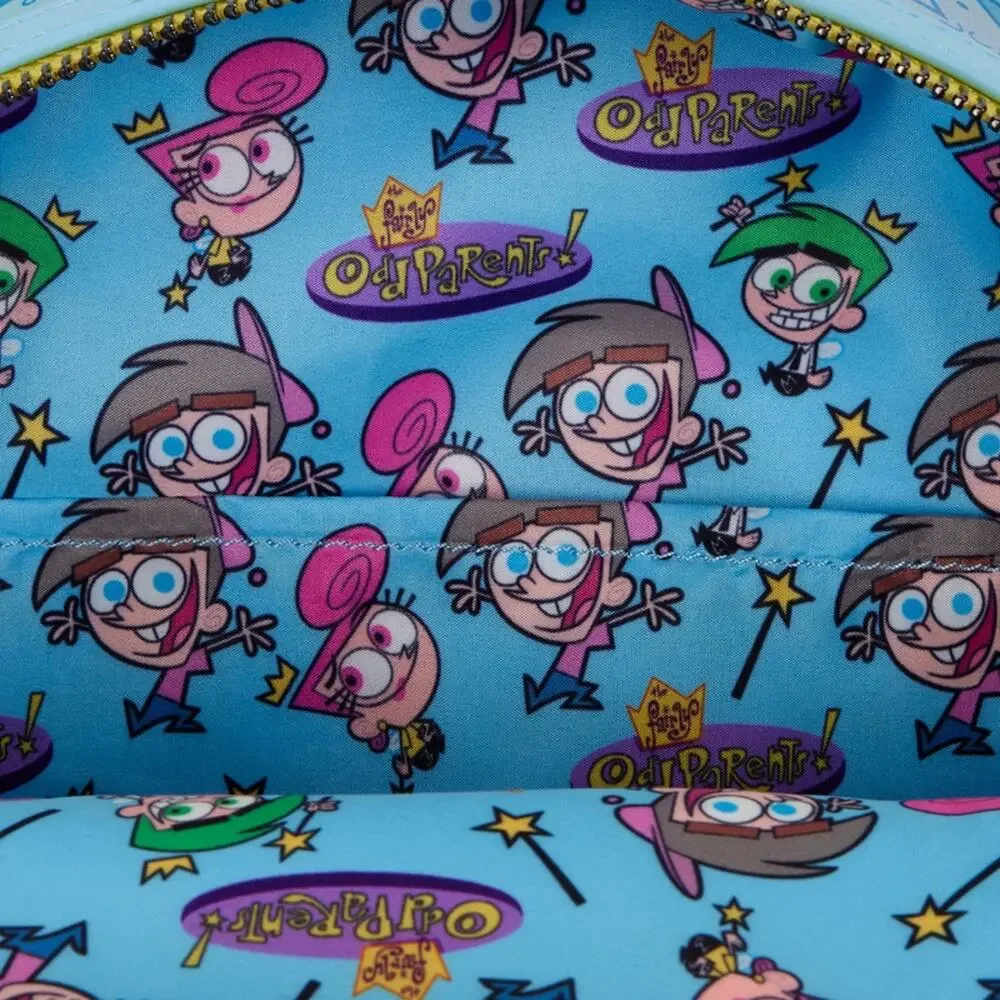 Loungefly NYCC Limited Edition The Fairly OddParents Glow Mini Backpack NWT